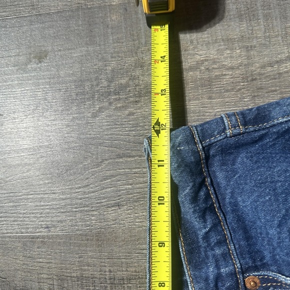 Levis 501 S Jeans Womens 24x28 Blue Skinny Button Fly Premium Denim High Rise - Picture 12 of 16